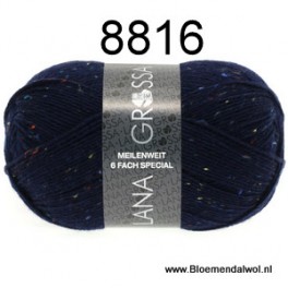 LANA GROSSA Meilenweit 6 draads Tweed 150 gram