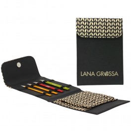 LANA GROSSA Rainbow Naaldenset in aluminium