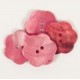 604 Bloem rood 25 mm