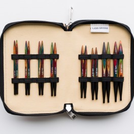 LANA GROSSA Naaldenset 9 cm Design hout