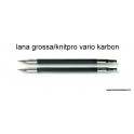 LANA GROSSA/Knitpro Vario Karbon naaldpunten 12 cm