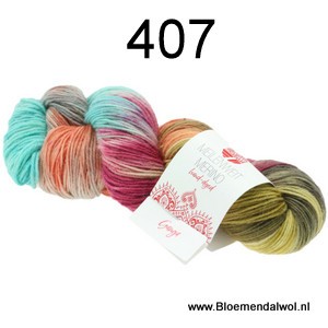 MW 100 Merino Hand-dyed 407