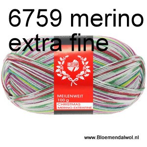 Meilenweit 100 Christmas Merino 6759