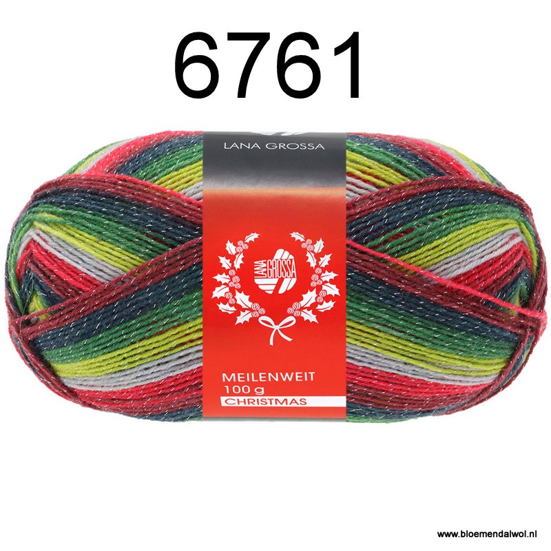 Meilenweit 100 Lurex Christmas 6761
