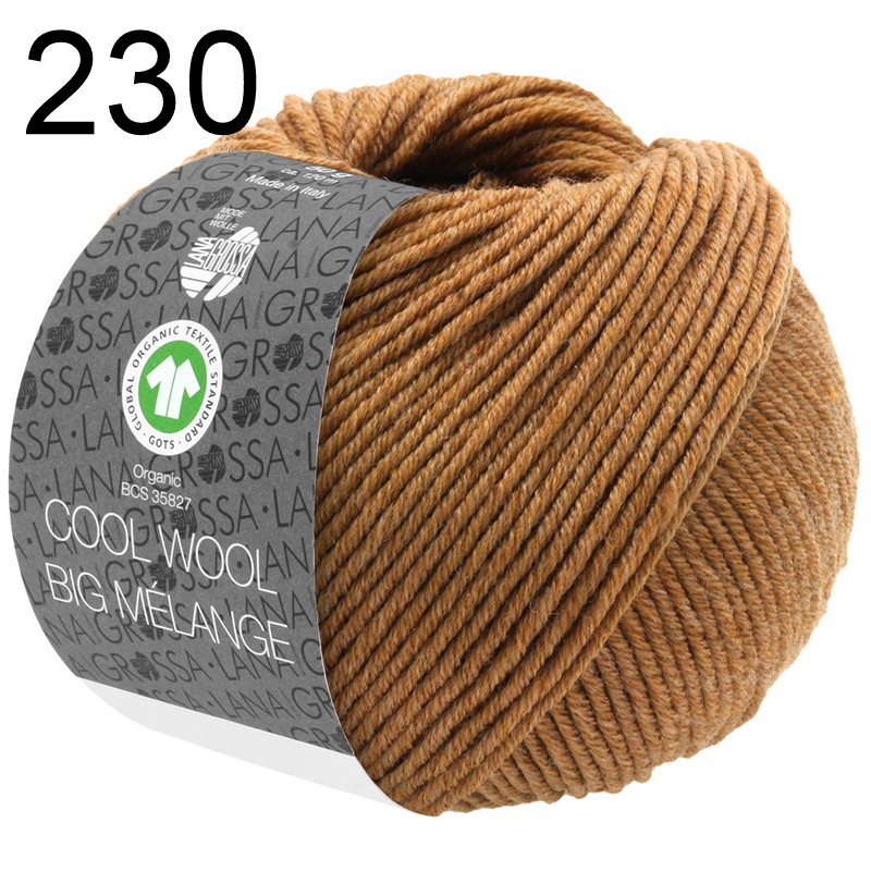 Cool Wool Big Mélange GOTS 230