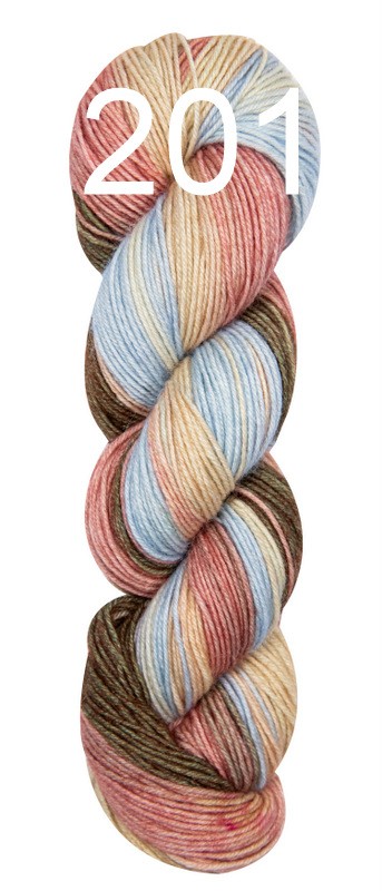 MW 50 Merino Hand-dyed 201