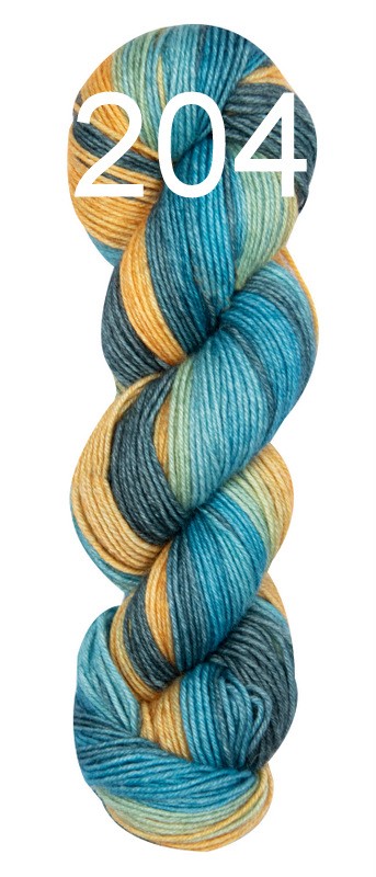 MW 50 Merino Hand-dyed 204