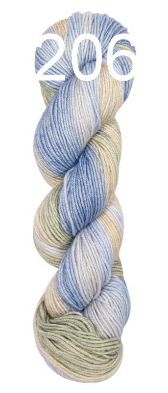 MW 50 Merino Hand-dyed 206