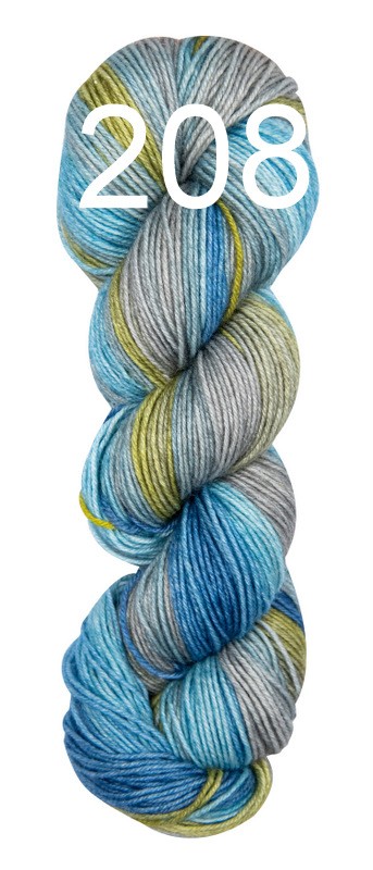 MW 50 Merino Hand-dyed 208