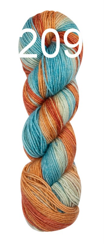MW 50 Merino Hand-dyed 209