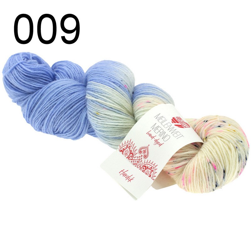 Meilenweit 100 Merino Hand-dyed 009