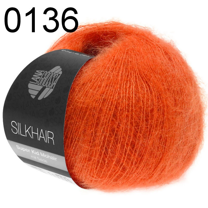 Silkhair Uni Melange 0136