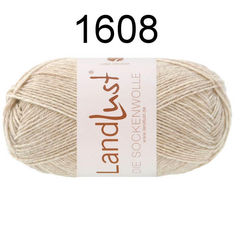 LL Die Sockenwolle 50 melange 1608