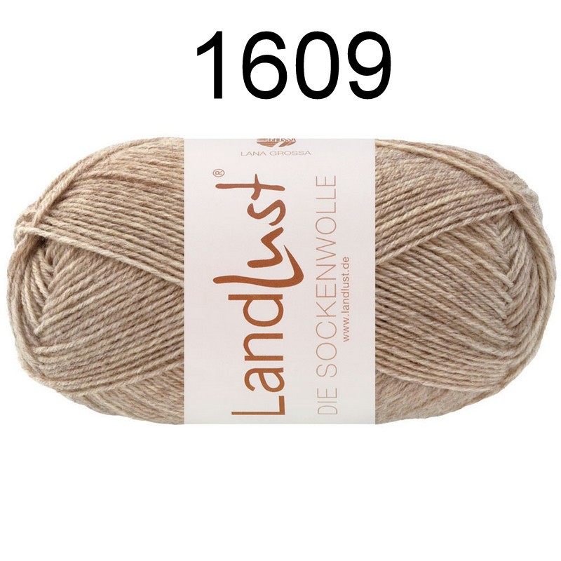 LL Die Sockenwolle 50 melange 1609