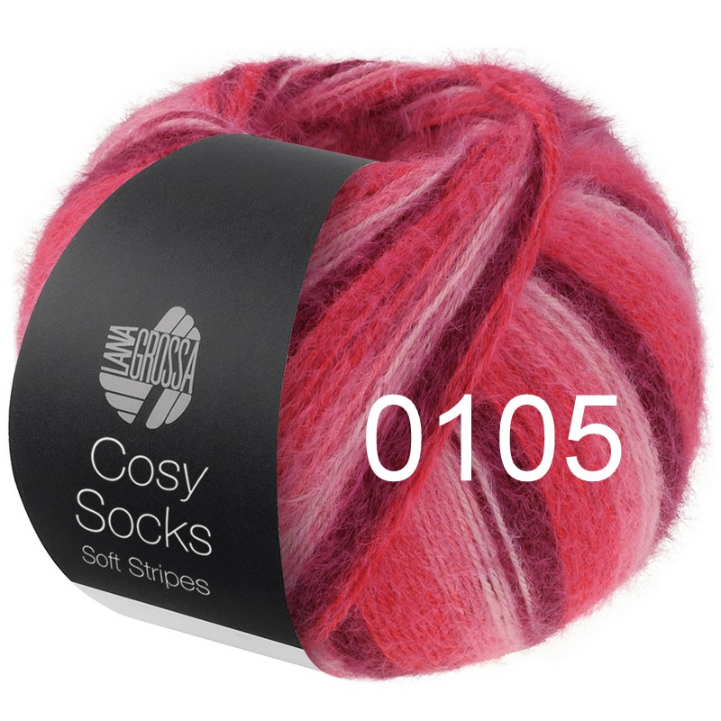 Cosy Socks Soft Stripes 0105