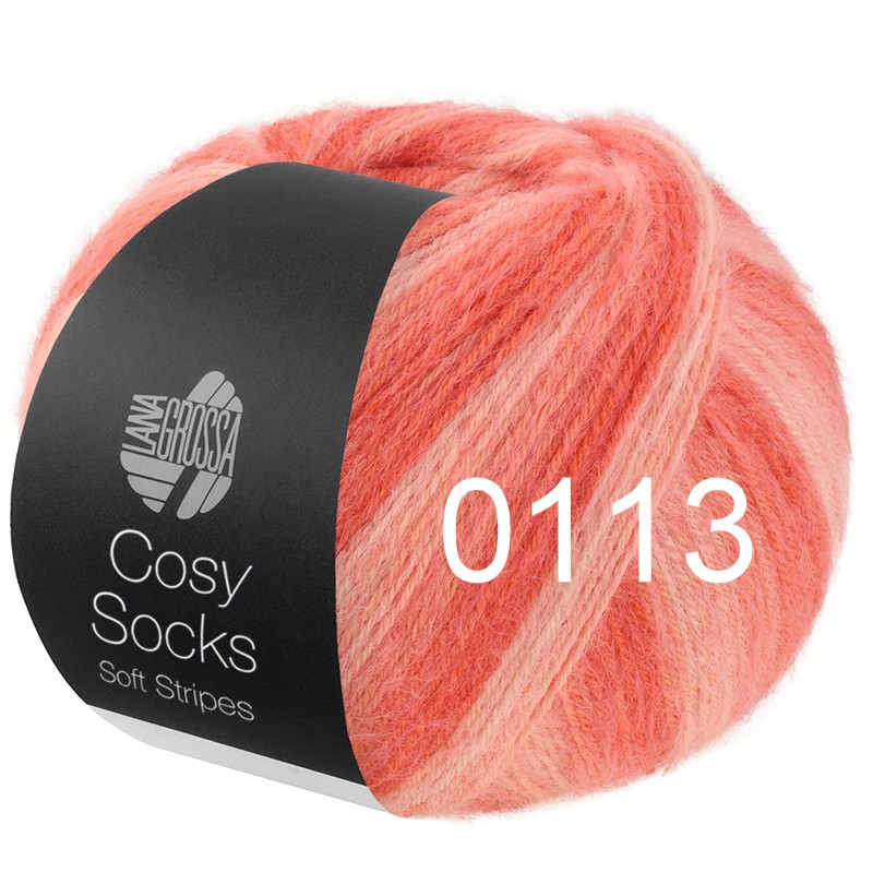 Cosy Socks Soft Stripes 0113