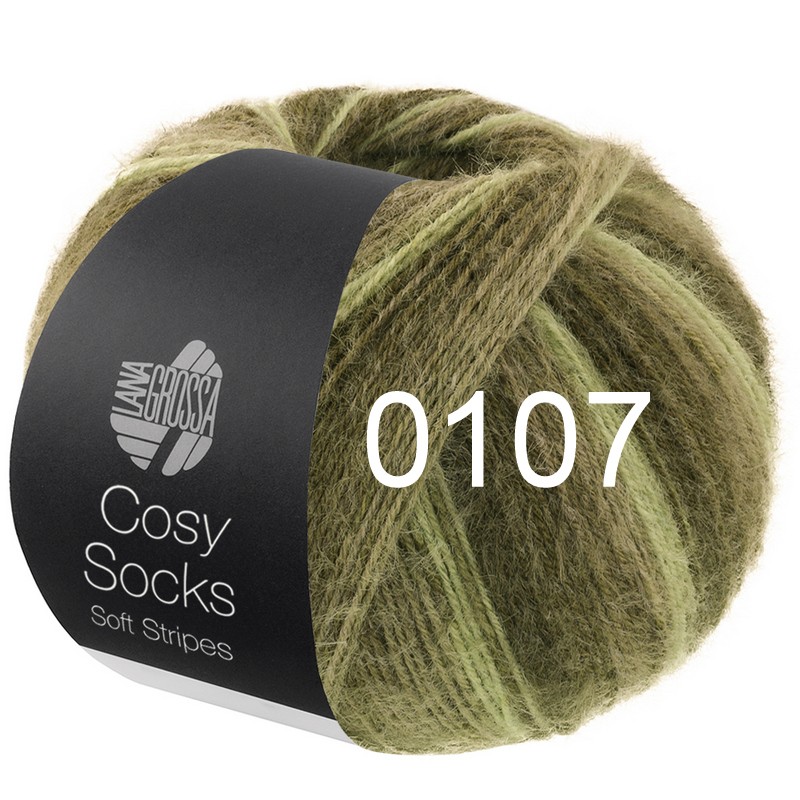 Cosy Socks Soft Stripes 0107