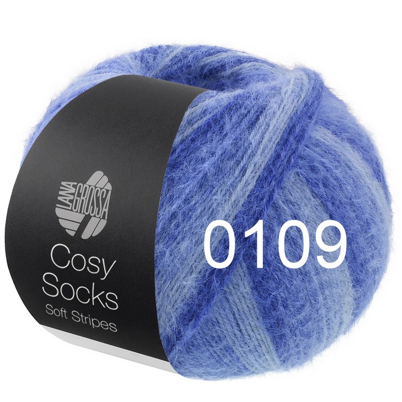 Cosy Socks Soft Stripes 0109