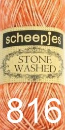 Scheepjeswol Stone Washed 816 coral