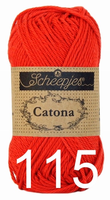 Catona 25 - 115 Hot Red