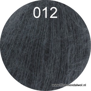 LANA GROSSA Silkhair uni melange 012