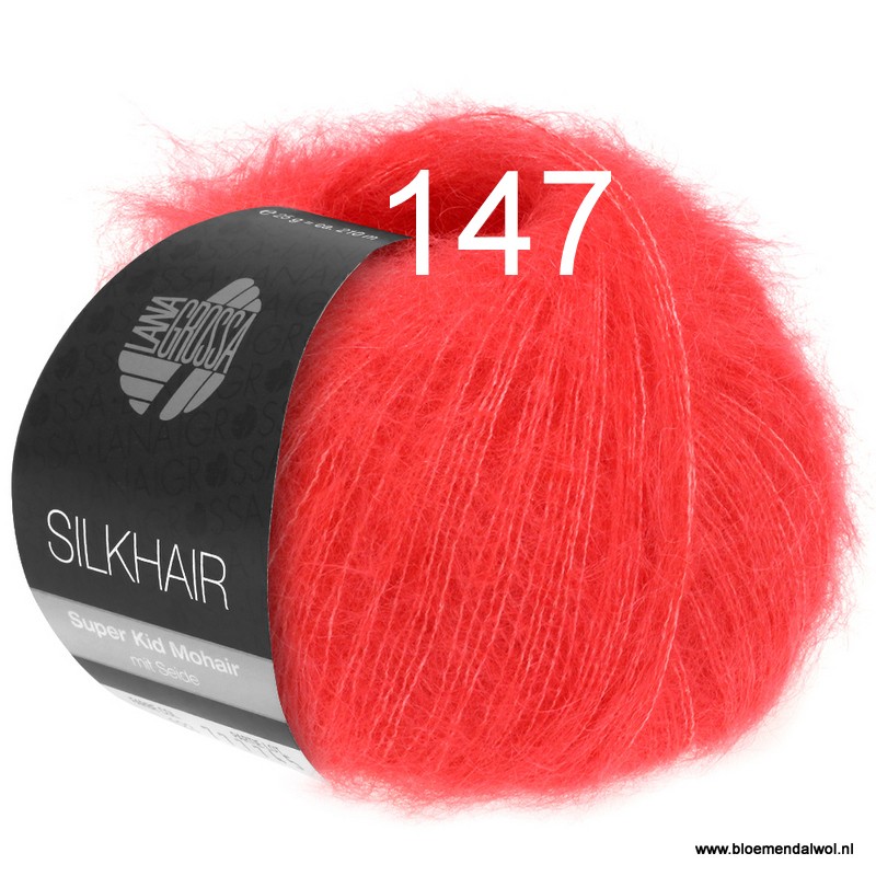 Silkhair uni melange 147