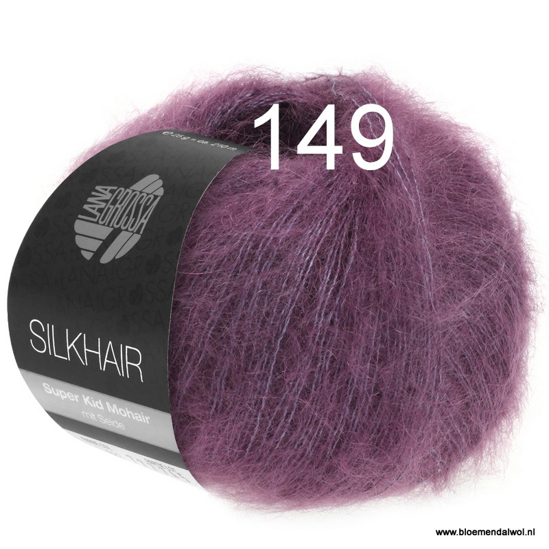 Silkhair uni melange 149