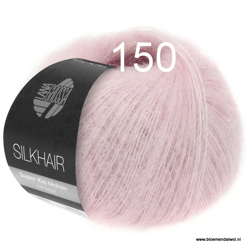 Silkhair uni melange 150