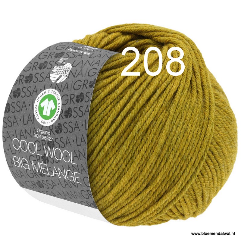 Cool Wool Big Mélange GOTS 208