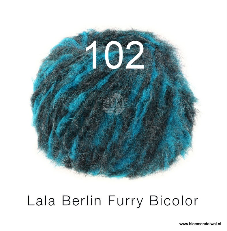 Lala Berlin Furry Bicolor 102