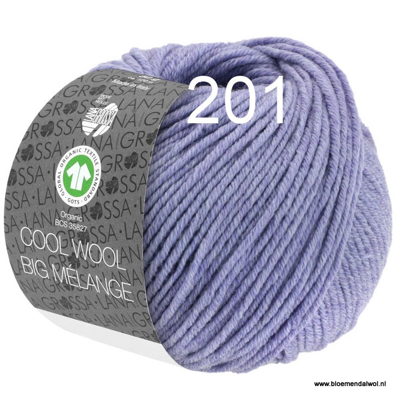 Cool Wool Big Mélange GOTS 201