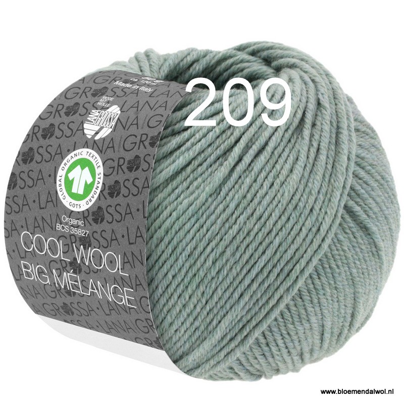 Cool Wool Big Mélange GOTS 209