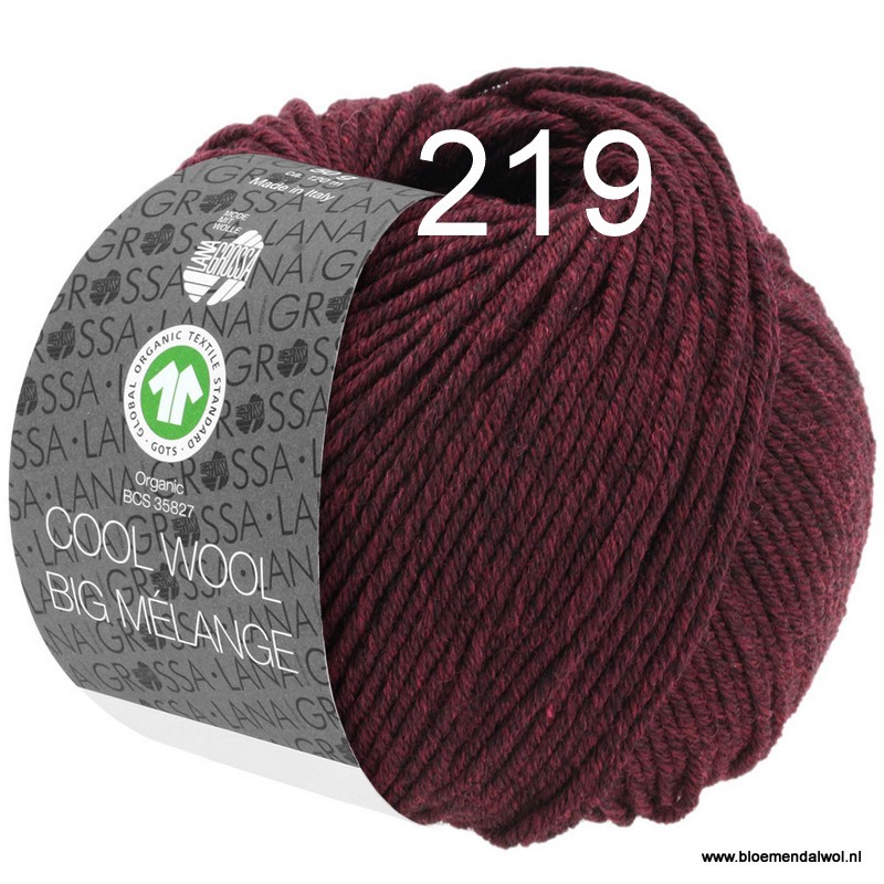 Cool Wool Big Mélange GOTS 219